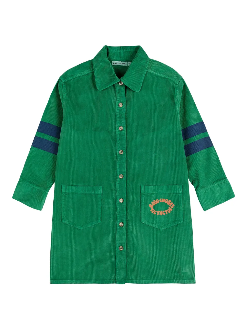 

Вельветовое платье Tic Tac Toe Bobo Choses, зеленый