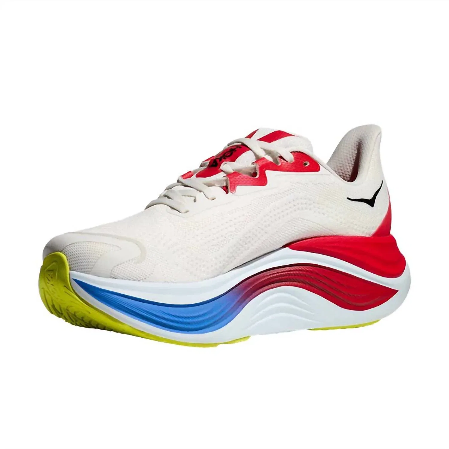 Мужские беговые кроссовки Skyward X в цвете Blanc De Blanc/virtual Blue Hoka — фото 4