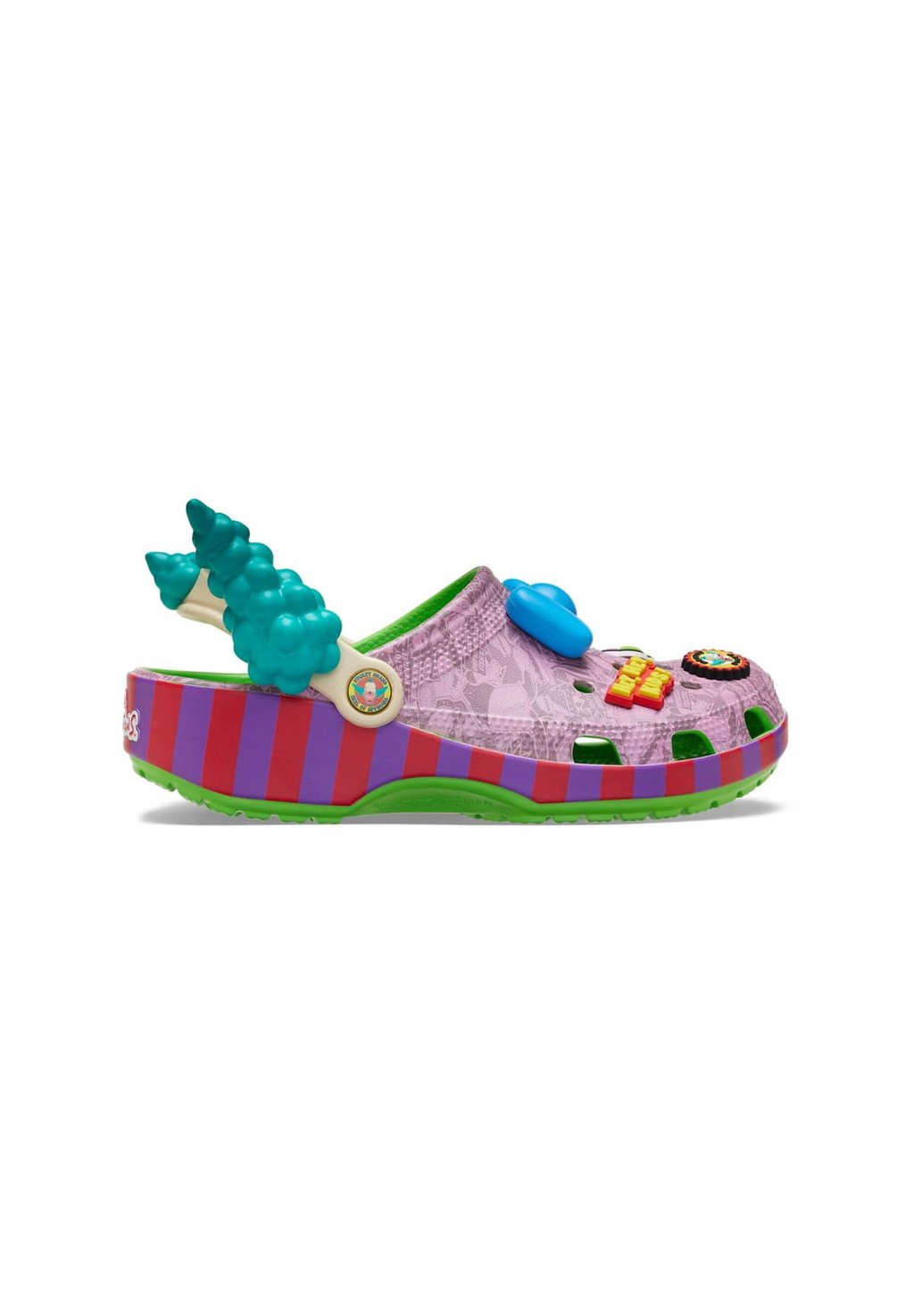 

Сандалии THE SIMPSONS KRUSTY THE CLOWN CLASSIC CLOG Crocs, мультиколор