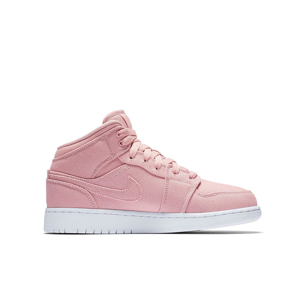 Кроссовки 1 retro mid 'pink' Air Jordan, мультиколор — фото 2