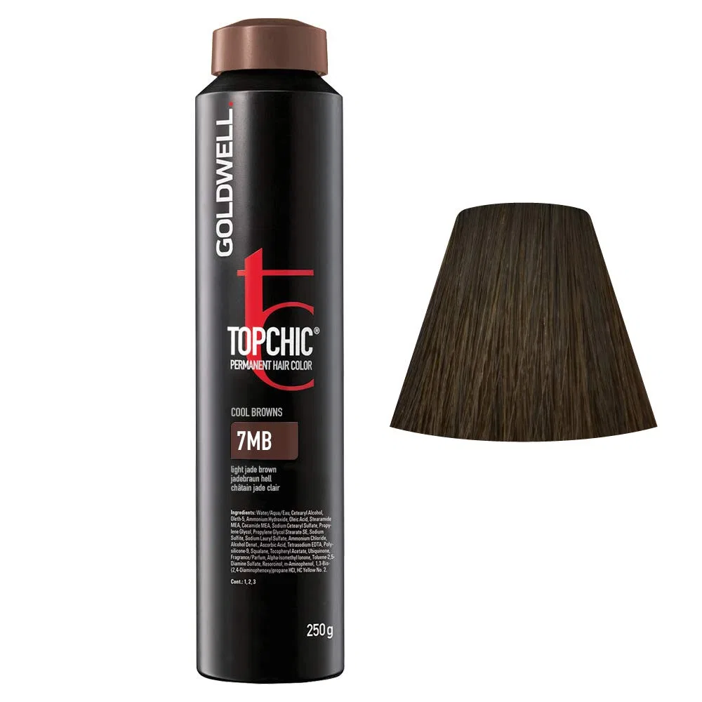 Краска для волос Goldwell Topchic Cool browns 7MB, 250 мл Goldwell