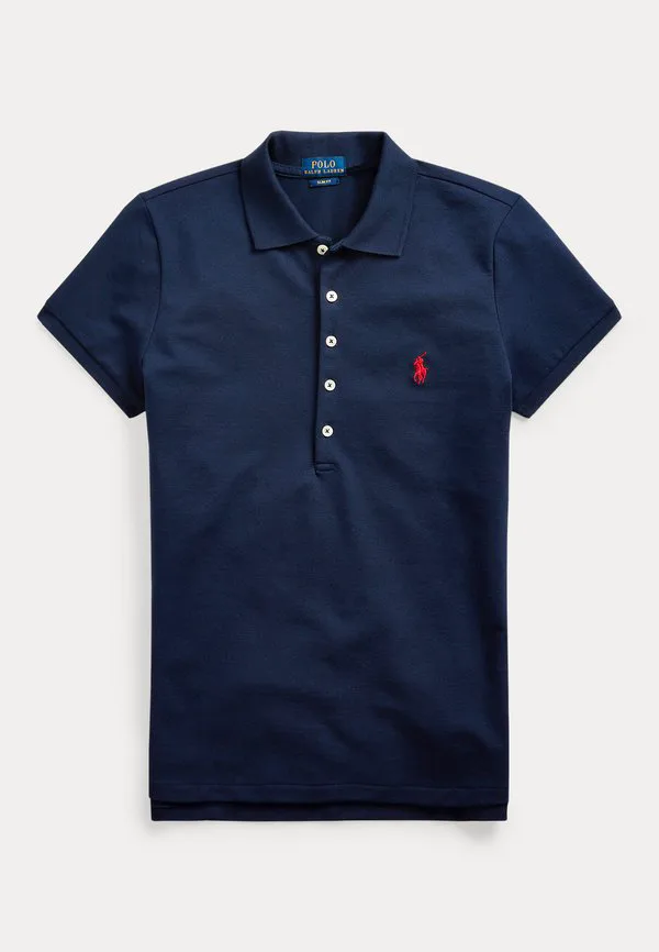Рубашка поло Polo Ralph Lauren, Newport Navy — фото 4