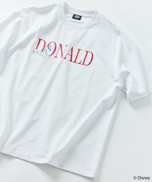 

Футболка с круглым вырезом и двусторонним принтом, лимитированная серия Disney FREAK'S STORE, белый