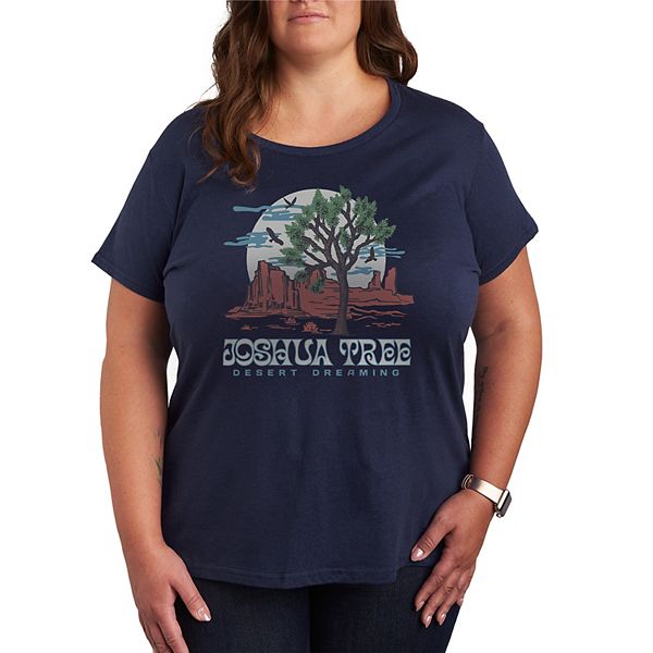 

Футболка с принтом Joshua Tree Desert Dreaming, plus size Licensed Character, Navy, Коричневый, Футболка с принтом Joshua Tree Desert Dreaming, plus size Licensed Character, Navy