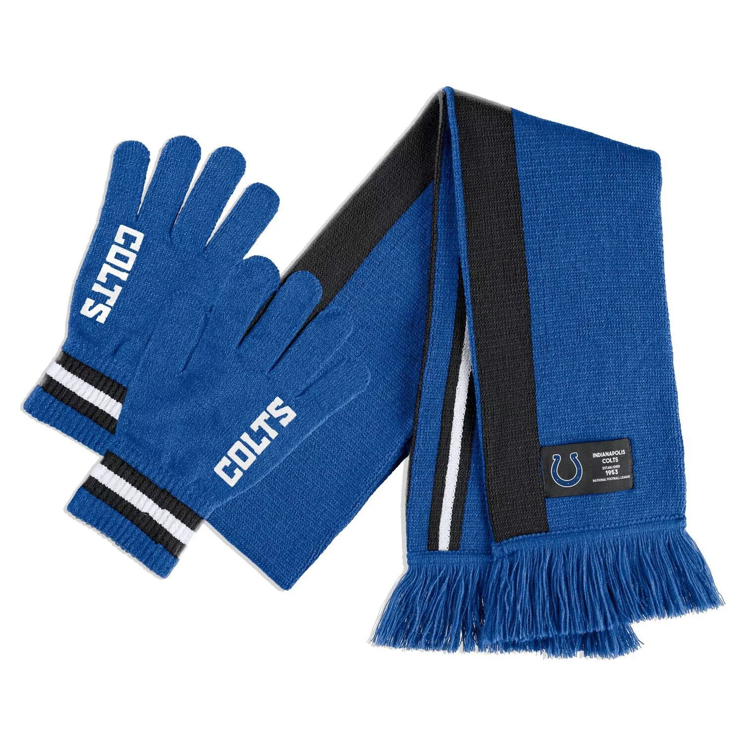 

WEAR by Erin Andrews Комплект из шарфа и перчаток Indianapolis Colts