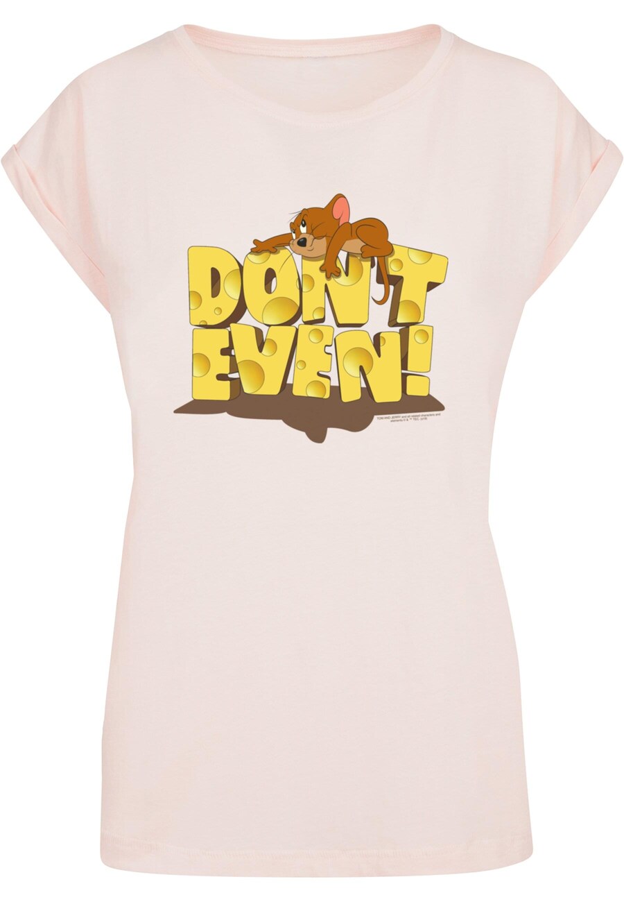 

Футболка ABSOLUTE CULT Shirt Tom and Jerry - Don t Even, цвет powder