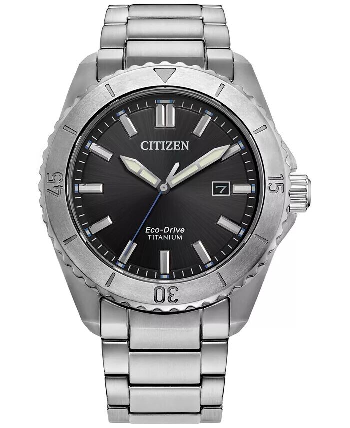 

Мужские часы Eco-Drive Brycen Super Titanium с браслетом, 41 мм Citizen