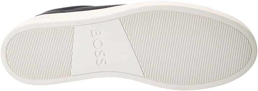BOSS мужские кроссовки Rhys Cupsole с маленьким логотипом, Yankee Blue — фото 4