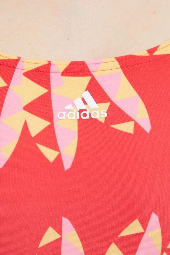 Слитный купальник из коллаборации с Farm Rio adidas Performance, красный — фото 4