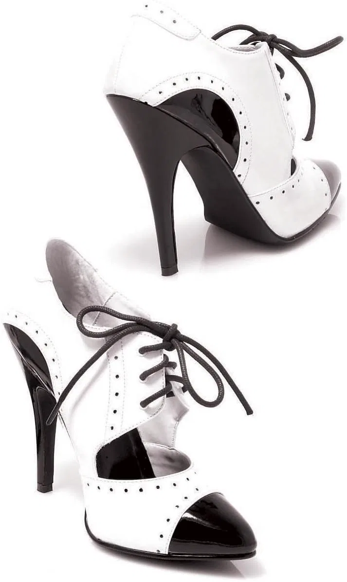 Мужские оксфорды Ellie White/Black Ellie Shoes