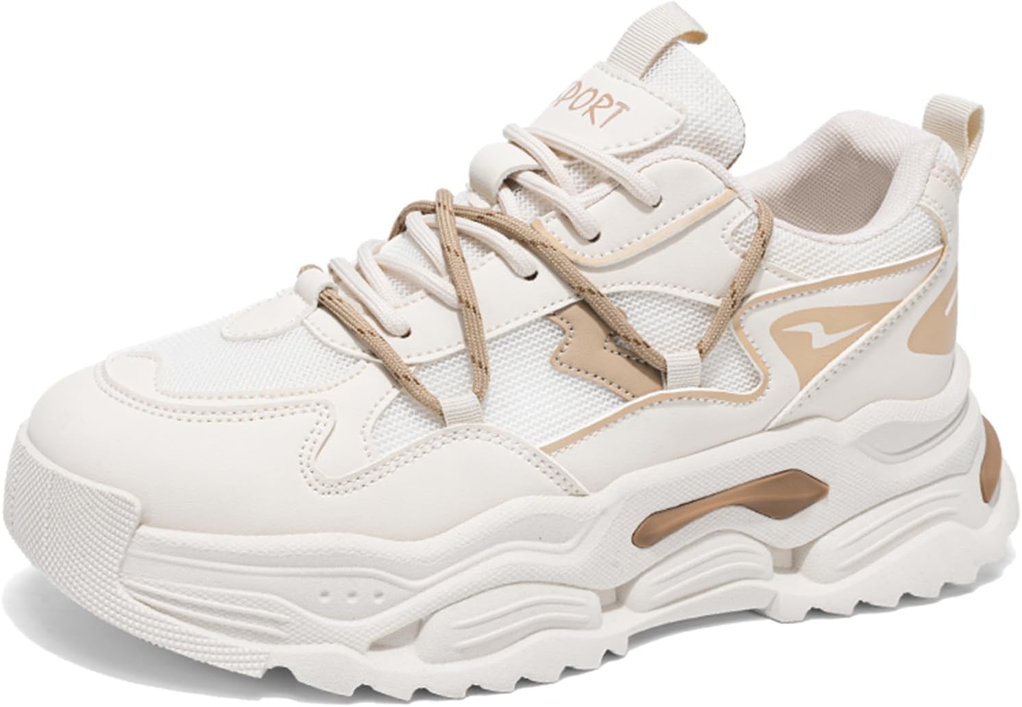 

Мужские модные дышащие кроссовки на платформе с сеткой, для повседневной носки, бега, прогулок, спорта, тренажерного зала и вождения, с противоскользящей подошвой Netehadi, Mikaqi