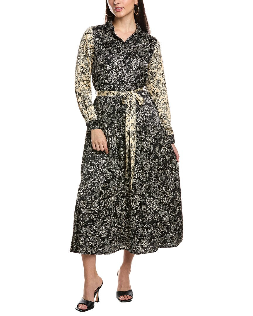 

YAL New York платье-рубашка с принтом, мультиколор