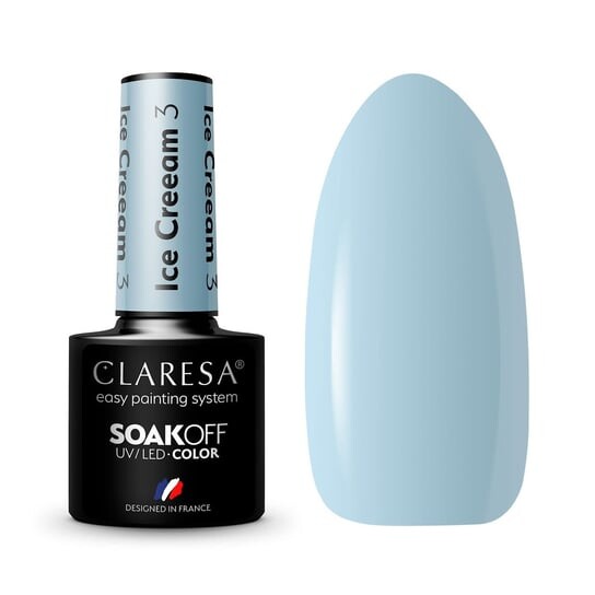 

Лак гибридный Claresa Ice Cream 3 цвета 5г