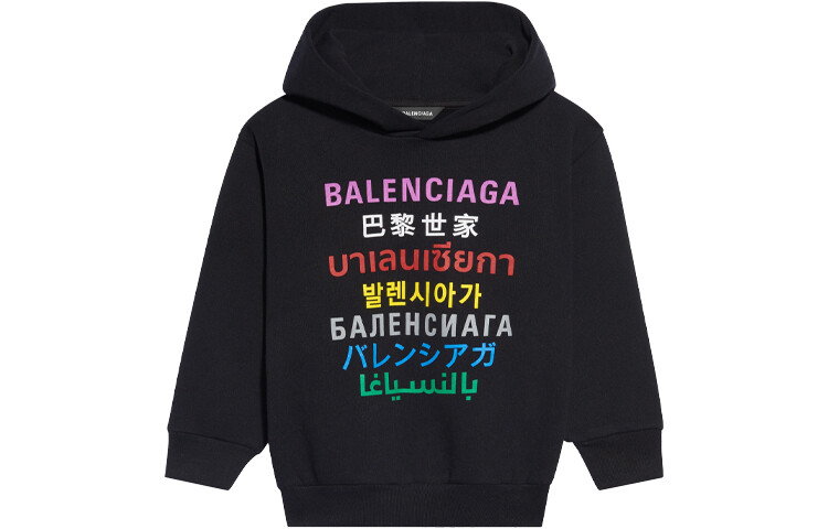 

Детская толстовка Balenciaga, черный