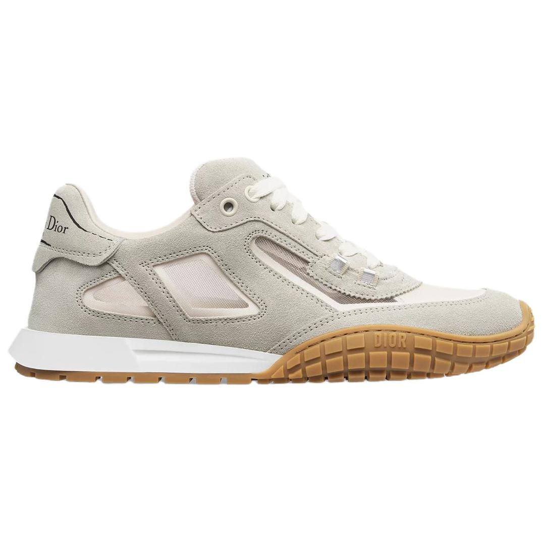 Женские кроссовки Tech Low top Casual серые DIOR, Original Shoe Box Included — фото 3
