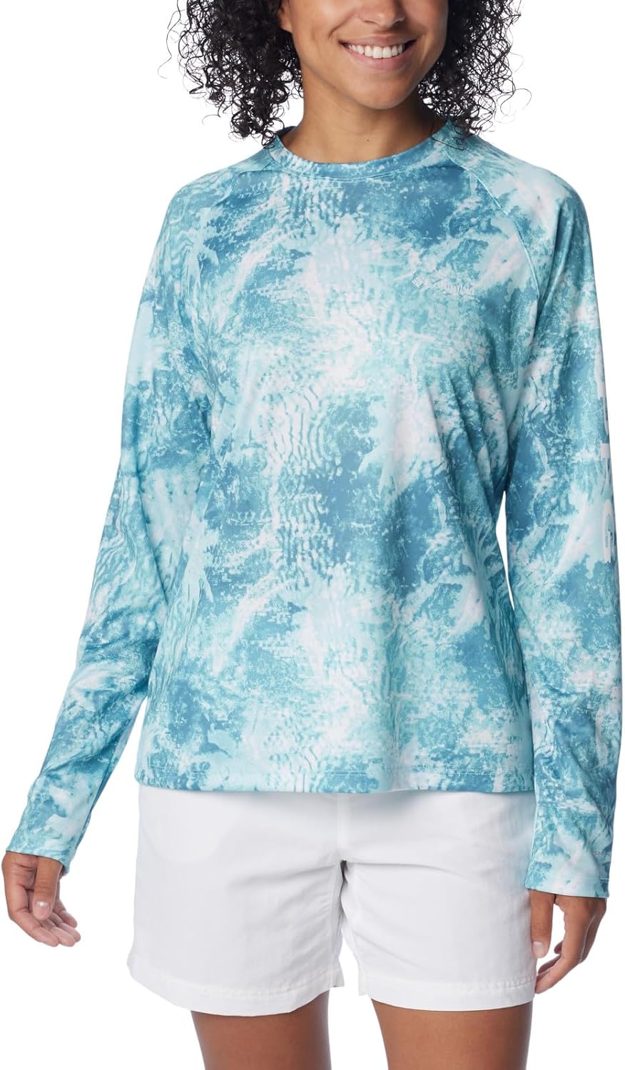 

Женская футболка Columbia Super Tidal с длинным рукавом, Gulf Stream Digishores