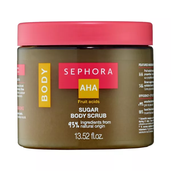 

Сахарный скраб для тела с ага-кислотами Sephora Collection