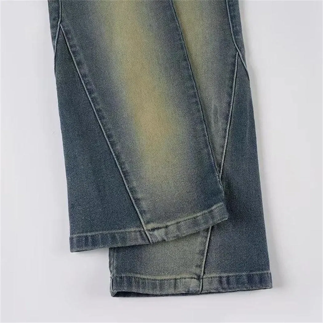 Джинсы скинни Vintage Washed, синий — фото 4