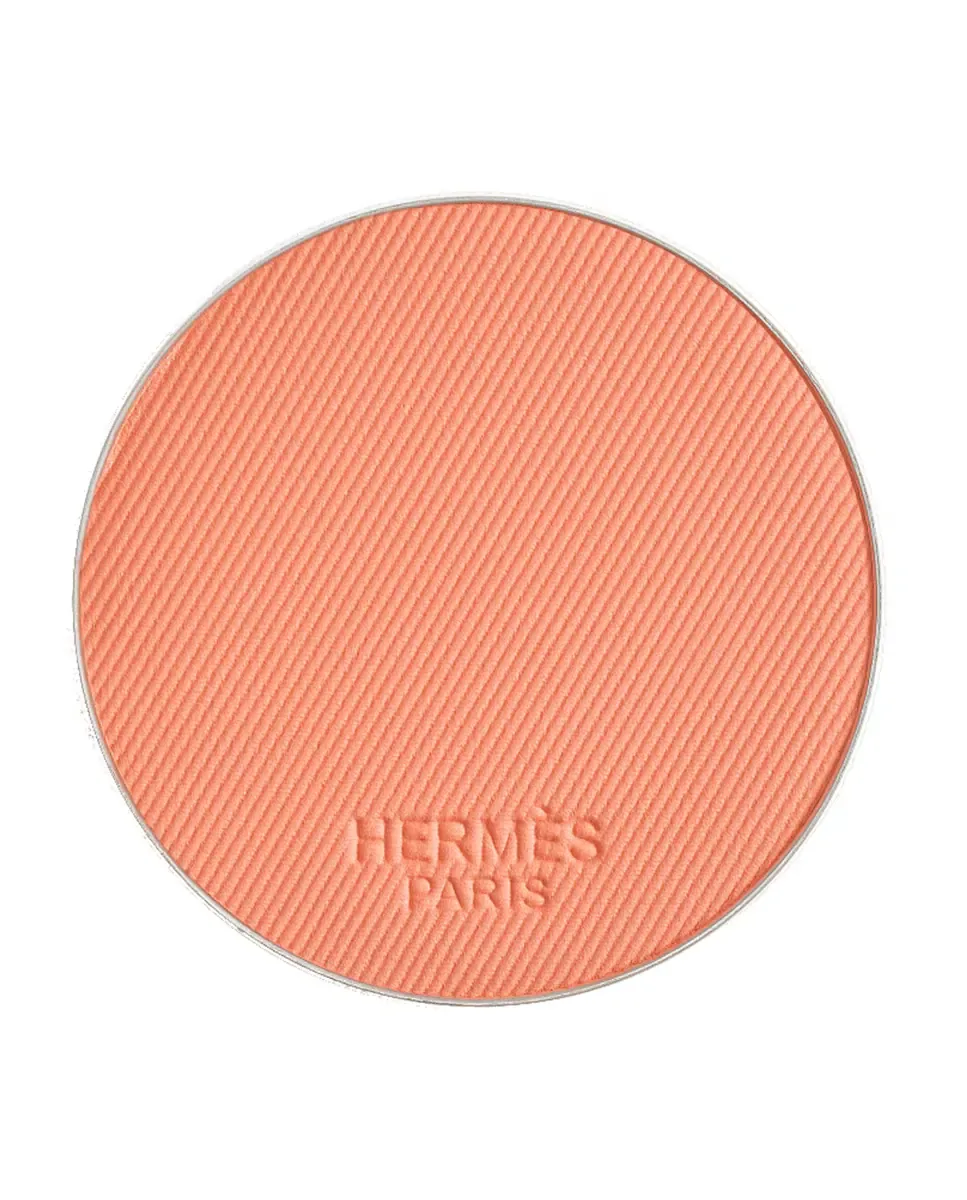 Сменный блок рассыпчатых румян Silky Blush Rose Hermès, 19 Rose Abricot