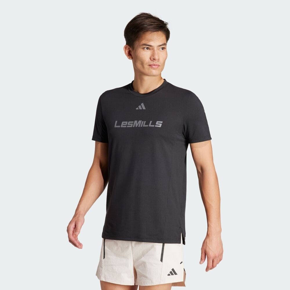 

Футболка Adidas LES MILLS Graphic Short Sleeve T-Shirt, черный