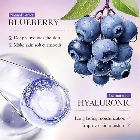 Увлажняющий крем-масло с гиалуроновой кислотой Generisch, Blueberry — фото 3