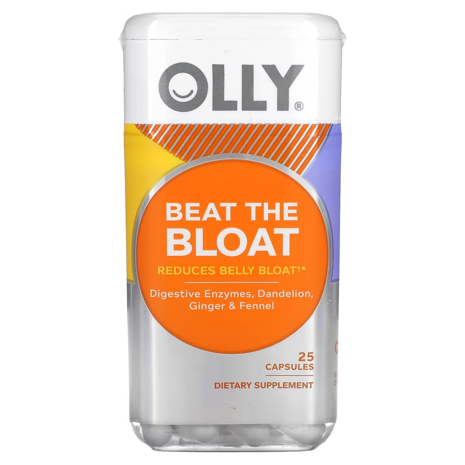 

OLLY Beat the Bloat, 25 капсул