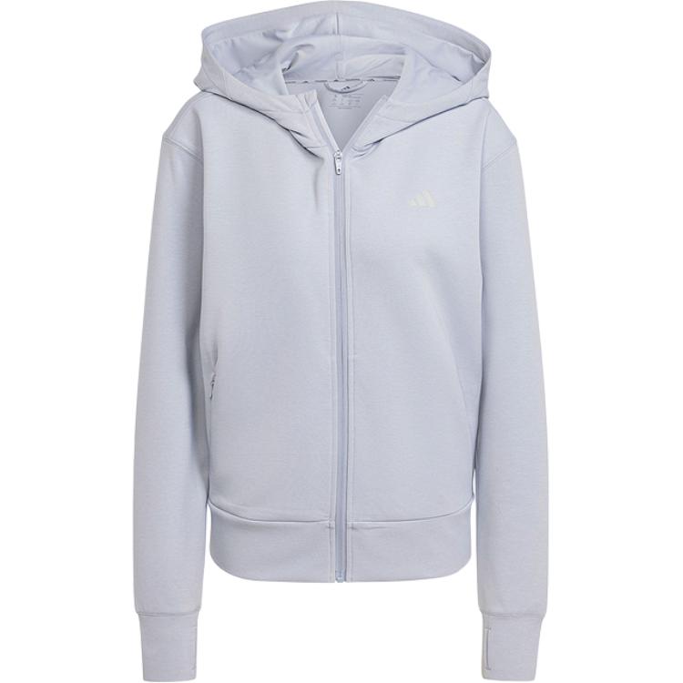 

Adidas Толстовка с капюшоном на молнии, Halo Silver