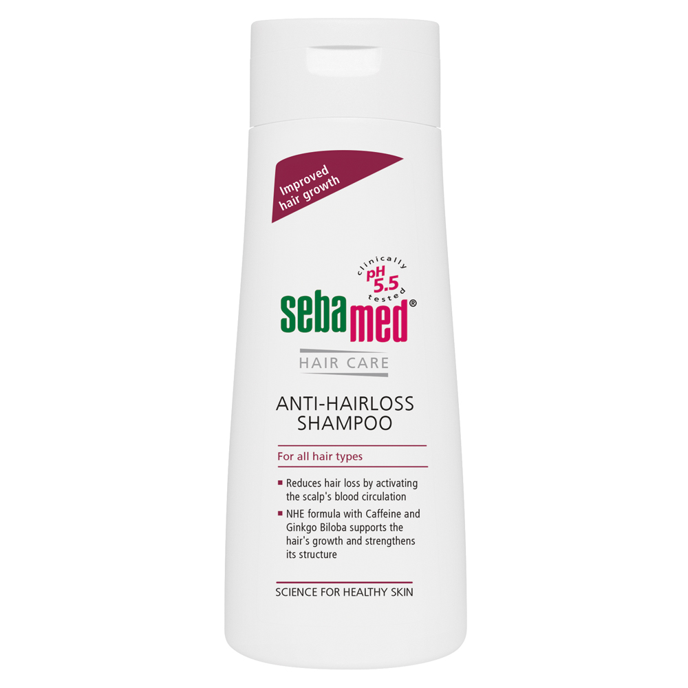 

Шампунь против выпадения волос anti-hairloss shampoo Sebamed, 200 мл
