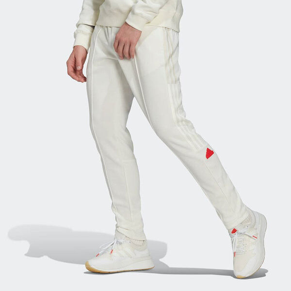 Спортивные штаны Men's adidas Solid Color Stripe Logo Casual Sports Pants/Trousers/Joggers Autumn Beige, мультиколор — фото 2