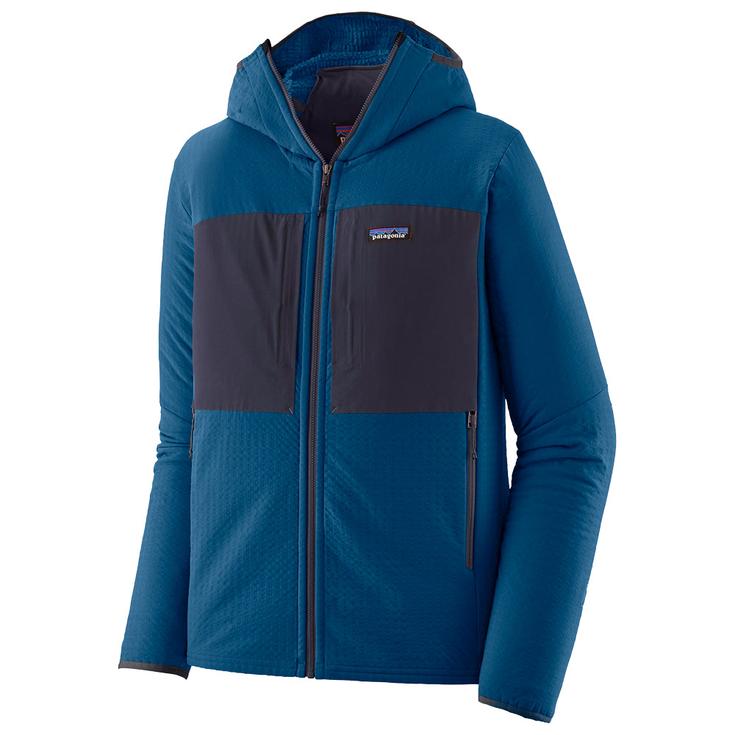 

Флисовая толстовка m's r2 techface hoody clement blue - s Patagonia
