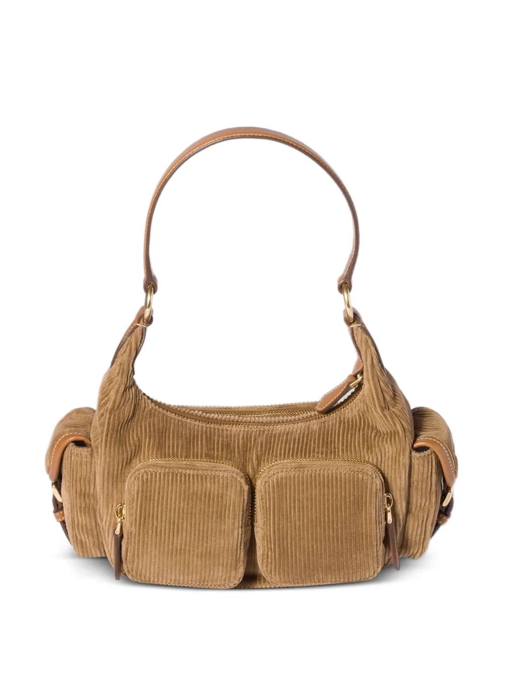 

Сумка через плечо из вельвета Miu Miu, коричневый