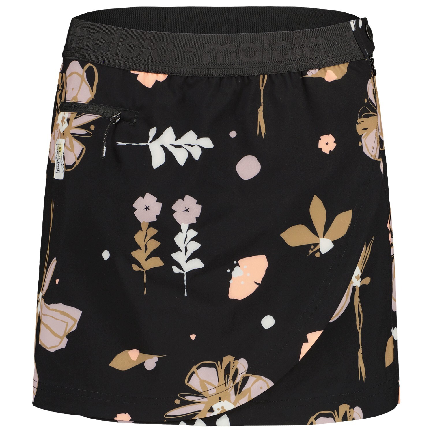

Шорты Maloja Women's GermerM, цвет Deep Black Flora