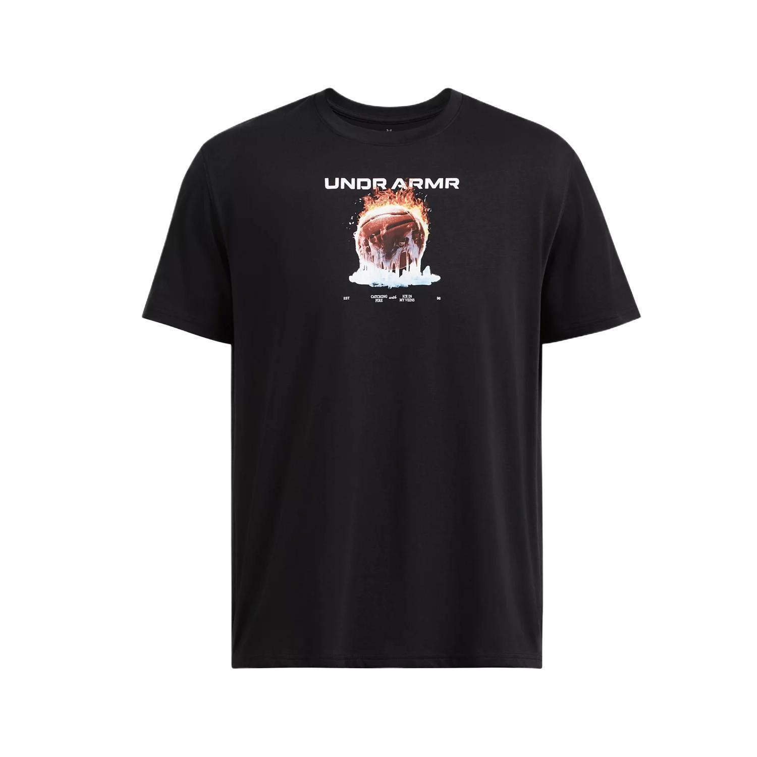

Футболка Fire Ice черная мужская Under Armour