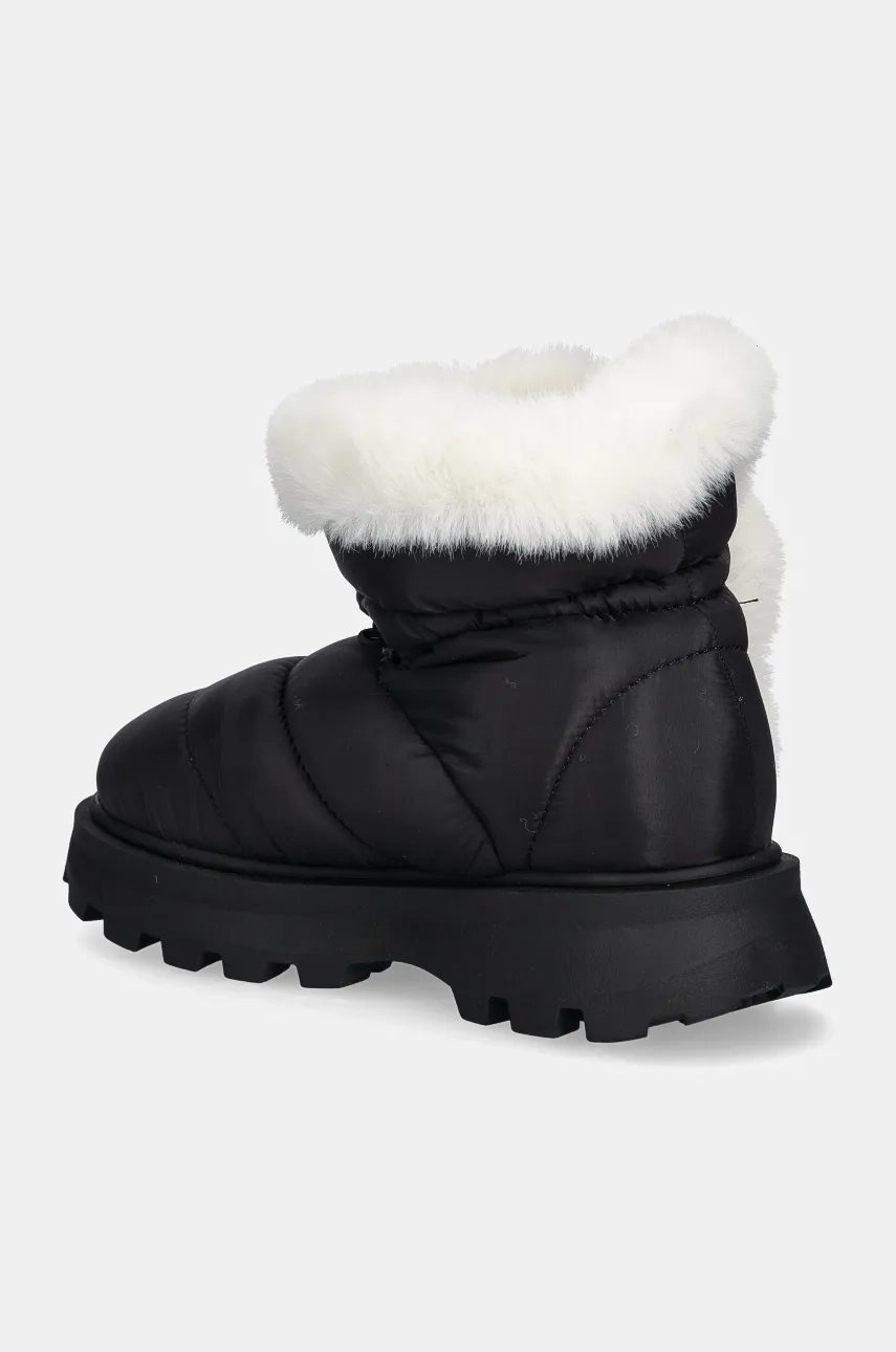Зимние ботинки женские Steve Madden Frostee стеганые с мехом, черный — фото 4