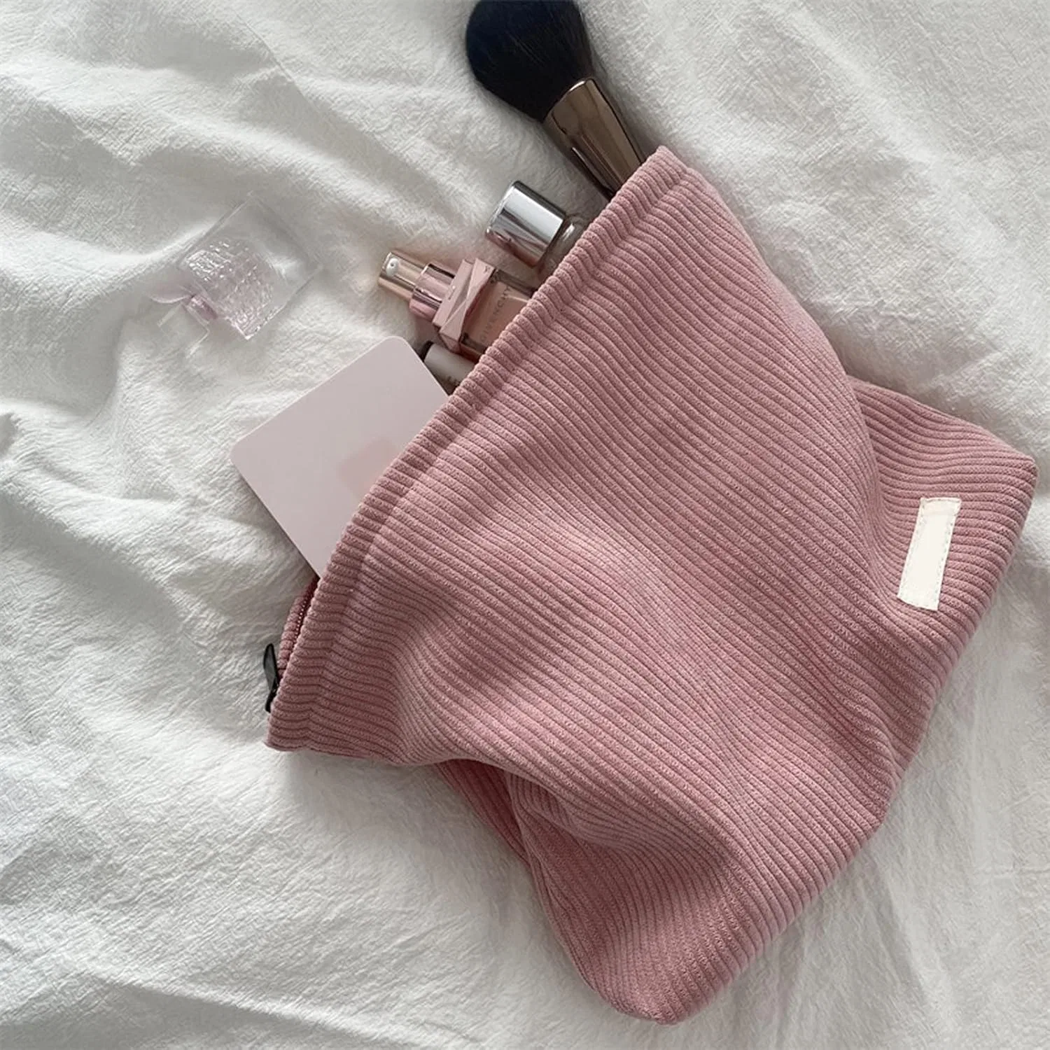 Многофункциональная дорожная косметичка BSITSSS с 3 флаконами, розовая Bsitsss, Pink — фото 3