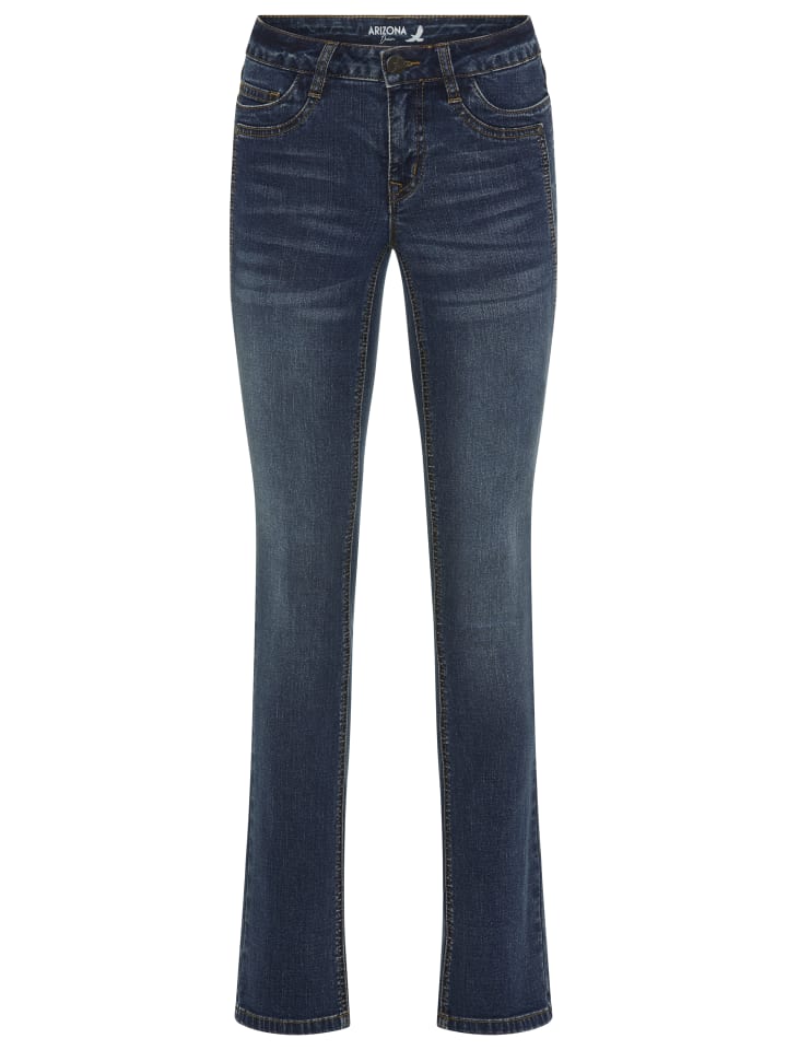 

Джинсы комфортного кроя темно-синего цвета ARIZONA