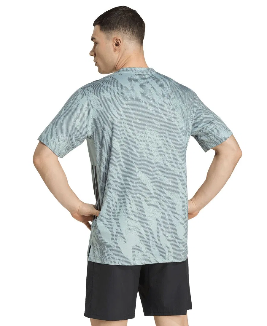 Мужская футболка с коротким рукавом Cool Intensity для тренировок adidas, Wonder Sage — фото 3