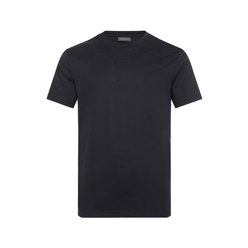 

Мужская футболка с коротким рукавом EMPORIO ARMANI, темно-синий