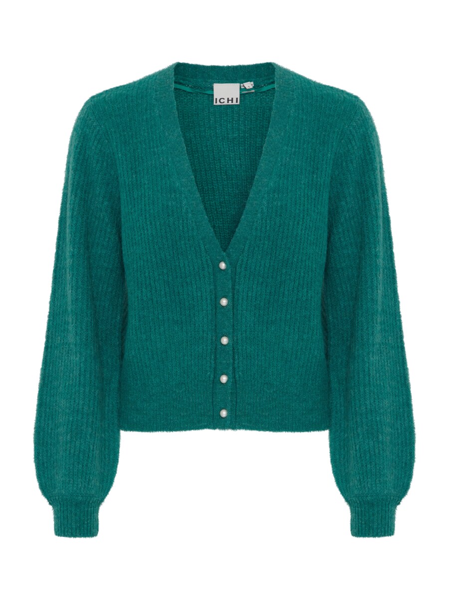 

Вязаный кардиган ICHI Knit Cardigan MARIN, цвет petrol