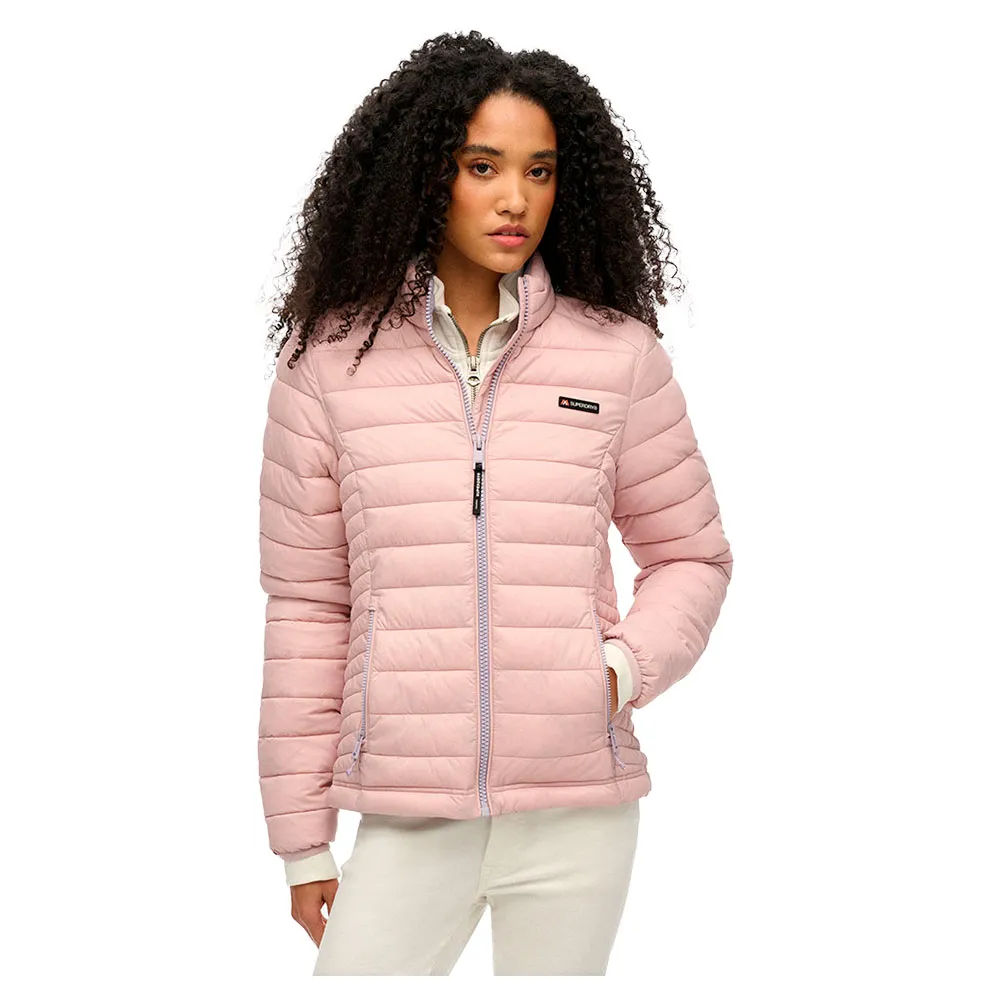 

Куртка Superdry Fuji Lite padded, розовый