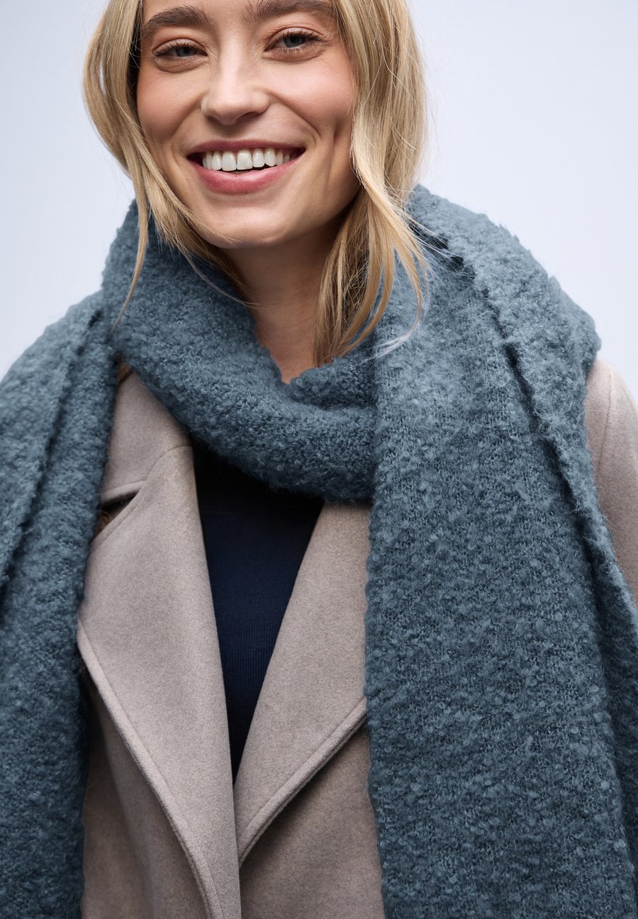 

Шарф Street One BOUCLÉ, Blau/Blue-Grey