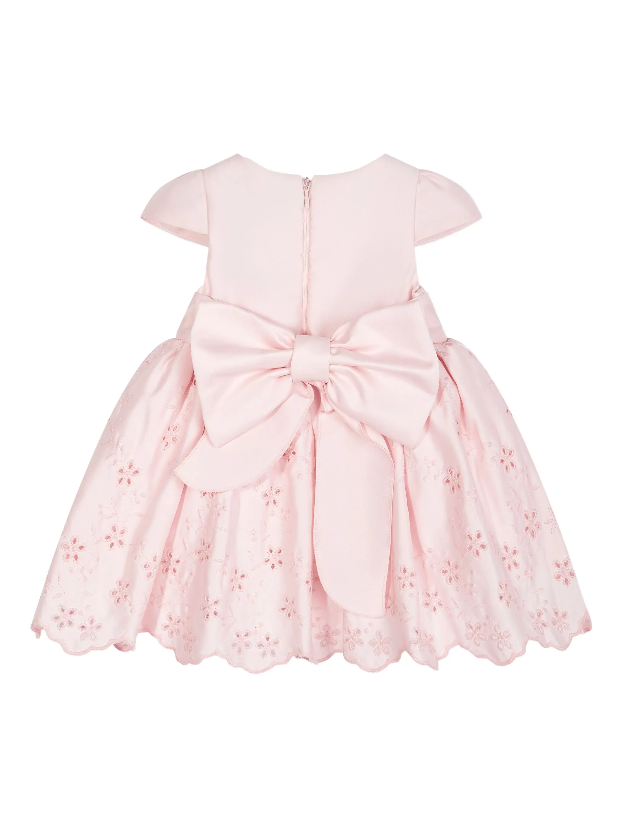 Платье с люверсами и цветочным декором Dress & Fleur, розовый — фото 4