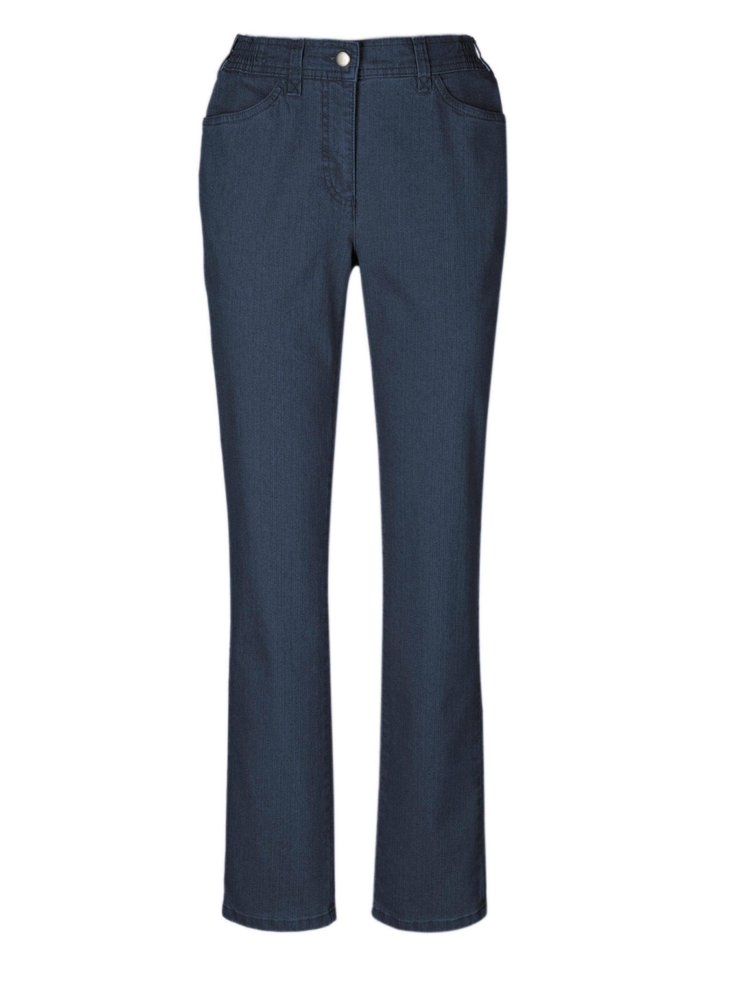 

Goldner Джинсы Regular 'Carla' в темно-синем цвете