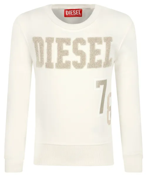 

Толстовка Regular fit Diesel, бежевый