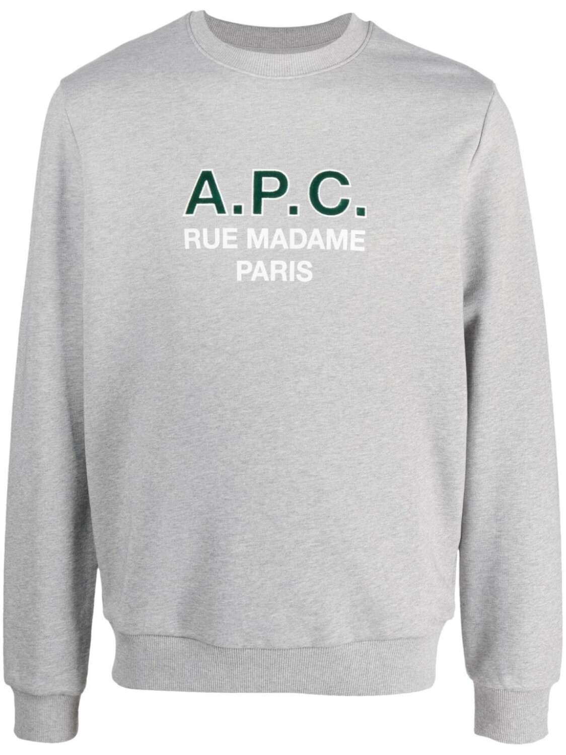 

A.P.C. толстовка с логотипом, серый