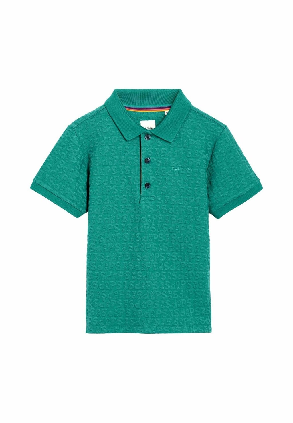 

Рубашка поло SHORT SLEEVE SIGNATURE REGULAR FIT Paul Smith Junior, зеленый