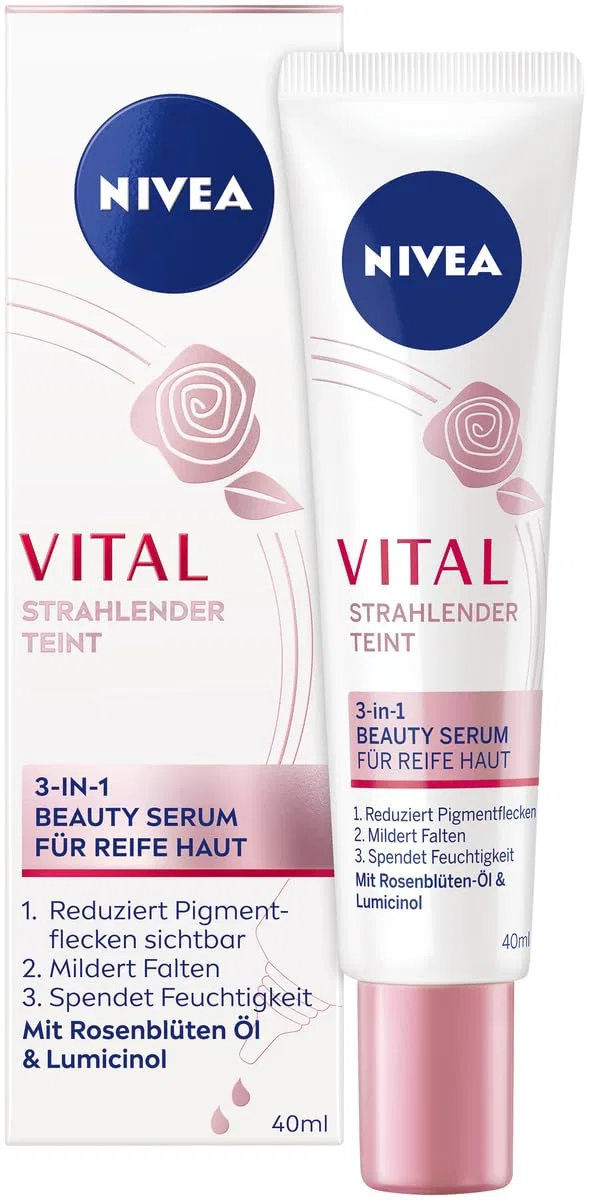 Сыворотка Nivea — Для лица Vital Strahlender Teint -в-1 от, 40 мл