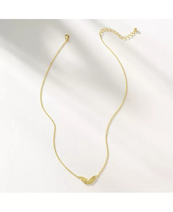 

Защитное ожерелье с покрытием из 14-каратного золота, 16 дюймов + удлинитель 2 дюйма Uncommon James, gold