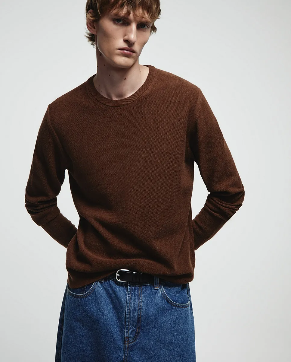 

Джерси круглой формы Sfera, светло-коричневый