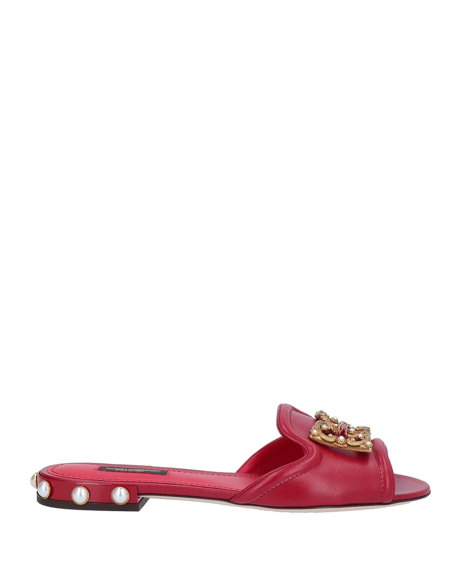 Сандалии Dolce&Gabbana, красный